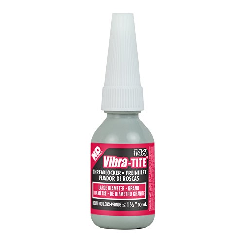 Vibra-TITE 146 Red Permanent Large Diameter High Strength Anaerobic Threadlocker, 10ml Bottle