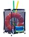 Essentially Yours Pool Floats, Toys, Balls and Equipment Mesh Rolling Organizer Storage Bin, Large, Blue