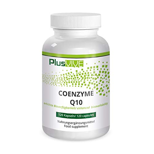 Plusvive Coenzima Q10 con matriz de mejora de biodisponibilidad, (200 mg)