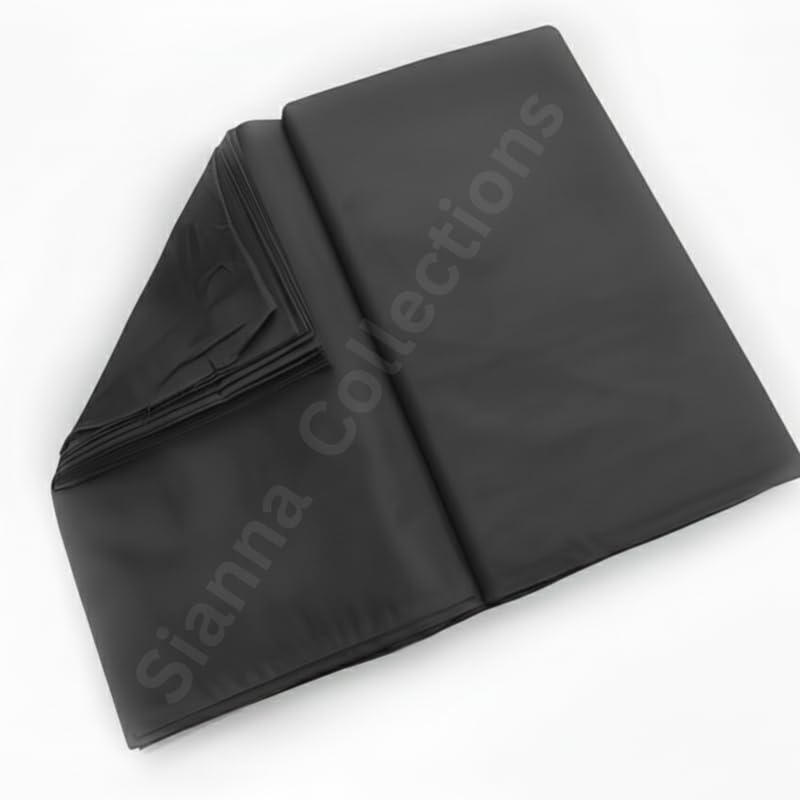 Image of Premium Plain Cotton Costume Lining Dress Fabric 34 inch Wide, Best Material - Charcoal Color - 3 Meter Pack
