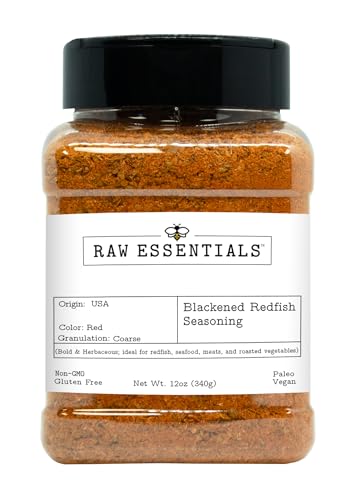 Raw Essentials Blackened Redfish Seasoning, 12 oz