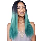 BobbiBoss Lace Front Wig - MLF-99 YANI (1B - Off Black) by BOBBI BOSS