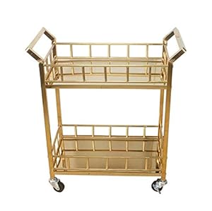 Ehvybdx 4T86C0481 Wózek do Serwowania Złoty
