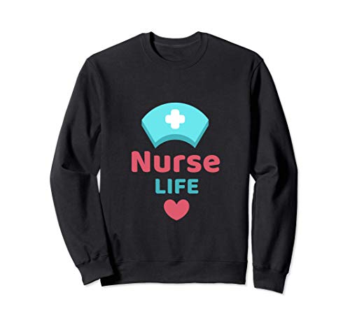 Nurse Life Regalo de agradecimiento de enfermería Personal Sudadera