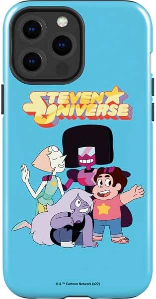 Skinit Impact Phone Case Compatible with iPhone 14 Pro Max - Officially Licensed Cartoon Network Steven Universe Steven Universe Logo Design
