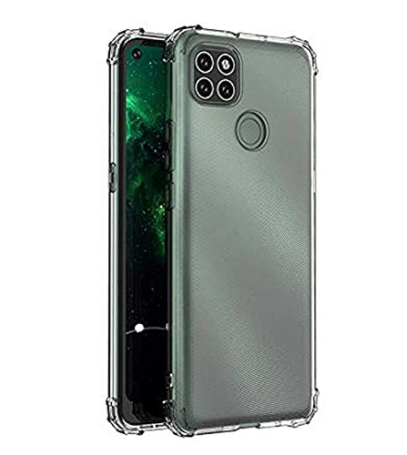 Image of Soft Silicone TPU Flexible Back Cover Compatible with Motorola Moto G9 Power