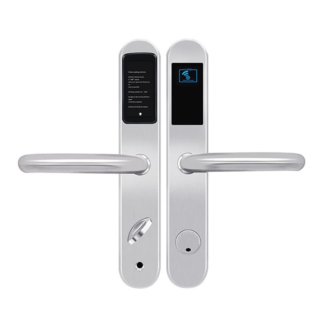 Serrure de porte intelligente étanche anti-rouille à carte