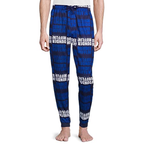 Seven Times Six The Office Men's Dunder Mifflin Paper Company Sleep Jogger Pajama Pants