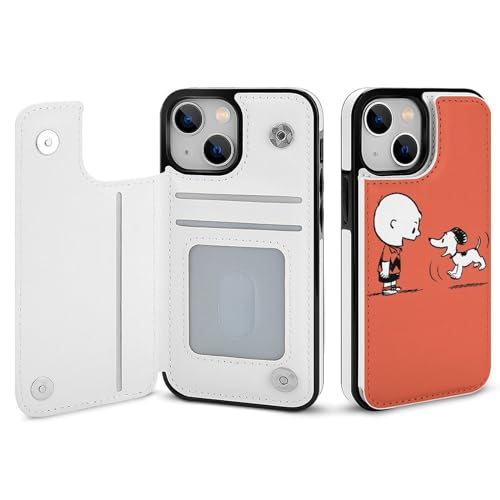 iPhone 13 ケース 手帳型 スヌーピー&チャーリーブラウン 全機種対応 カード収納 スマホケース 財布型 カバー 携帯ケース おしゃれ 可愛い 全面保護 Puレザー スタンド機能 アニメ グッズ キャラクター プレゼント