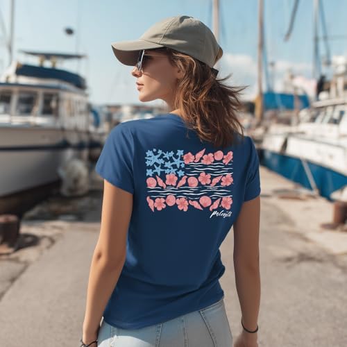 Palmyth Fishing Shirts for Women UPF 50+ Sun Protection Short Sleeve Lightweight Quick-Dry T-Shirt4