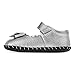 pediped Originals Betty Mary Jane (Infant),Silver,Small (6-12 Months)