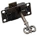Conjunto de Cerradura Antiguo Cerradura de Latón para Muebles Retro Cerradura de...