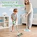BAYMI 3-in-1 Kids Vacuum that Really Works – Working Toddler Vacuum Cleaner with Real Suction, Montessori Pretend Play Cleaning Toy Gift Set for Boys and Girls Ages 3+