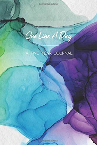 One Line A Day. A Five Year Journal.: Diary for Daily Journal Writing. One Day Per Page for 5 Years.