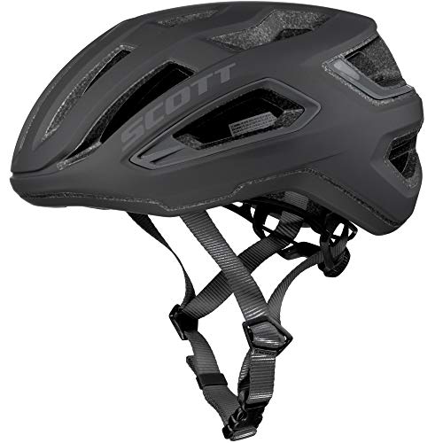 Scott 275195 Casque de vélo Unisexe pour Adulte, Noir, Taille M