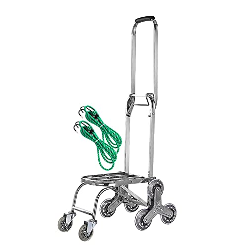 Electric Stair Climbing Trolley 1200W Powered Hand Truck Stair Climber Labor Saving Cart for Stairs 280KG Load Capacity Stepless Speed Control