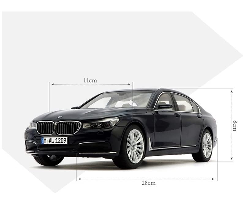 BMW 7 Series ミニカー シルバー 予約]MINI GT 1/64 BMW 750IL アスペン シルバーメタリック(左