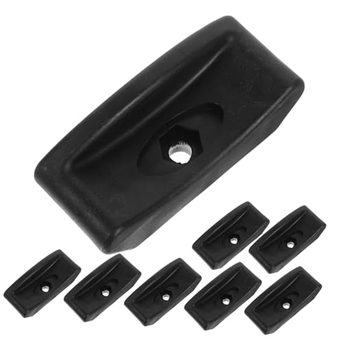 POPETPOP 8Pcs Dumbbell Storage Rack Durable Dumbbell Holder Lightweight Brackets for Home Gym Organization Prevents Rolling Floors Material