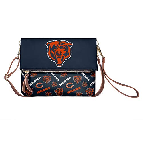 Bolsa dobrável Chicago Bears NFL Coleção Estampada