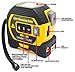 Almighty Tools Tape Measure 3-in-1 Laser Digital Measuring Tape Ruler-LCD Backlight 5M/16Ft Tape & Laser 40m/131Ft Rangefinder,Crosshairs Markings,Data Storage,Durable ABS Case/Yellow 1Pack