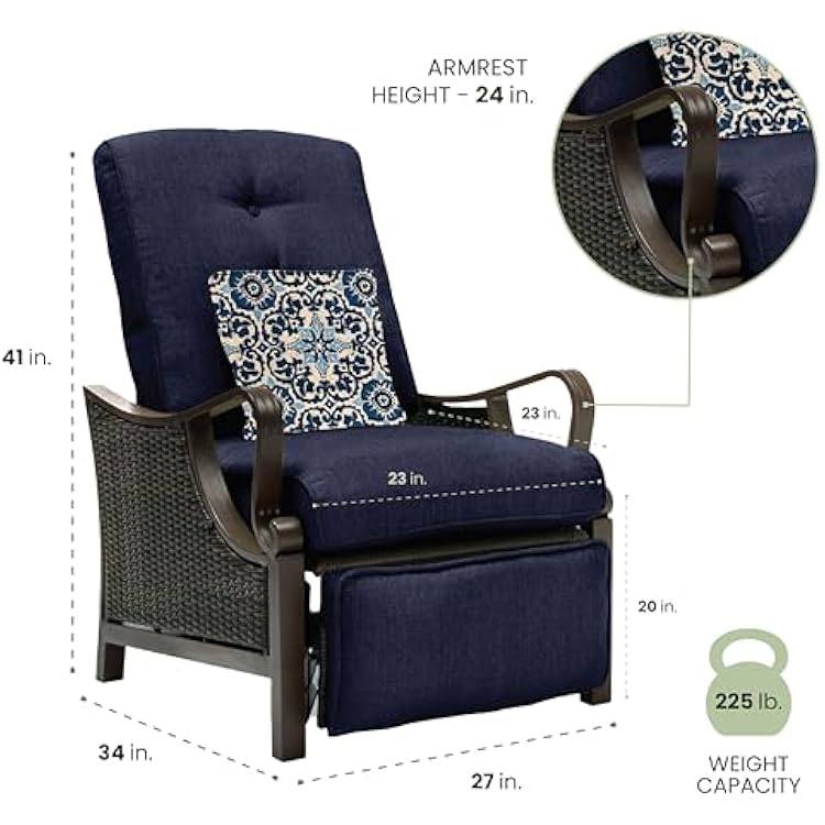 hanover patio recliner
