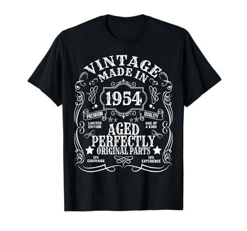 71ème anniversaire homme femme 71 ans 1954 déco drôle cadeau T-Shirt