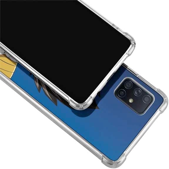 Skinit Clear Phone Case Compatible with Galaxy A71 5G - Officially Licensed Dragon Ball Z Vegeta Portrait Design