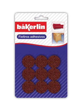 Bakerlin Feutre adhésif Rond .Ø x 31 mm 9pzs M. Bake Cover