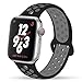 Produktbild VIKATech Ersatz Armbänder Für Apple Watch Armband 44mm 42mm, Weiche Silikon Ersatz Armbänder für iWatch Armband Series 5/4/3/2/1, S/M, Black/Coolgray