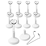 S.fields.inc ドールスタンド 10個セット アクションフィギュア ディスプレイスタンド (ホワイト 20cm)