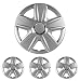 Produktbild Fussmatten-Deluxe Radkappen 14 Zoll 14 R14 4 Stück #ESS# Silber für Fast alle Standard  Stahlfelgen