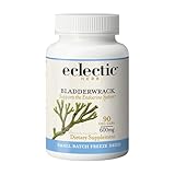 Eclectic Herb - Premium Freeze-Dried Bladderwrack Capsules | Endocrine System Support | Healthy Skin and Hair | Seaweed Supplement | Wildcrafted, Hand-Harvested, Non-GMO, Vegan (90 CT | 600 mg)