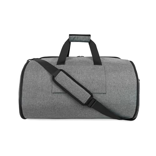 ORIGINAL PENGUIN Rolling Duffel, Grey Crosshatch4