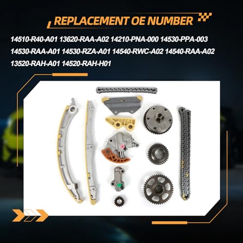 noptul Engine Timing Chain Kit, Suitable for Honda ILX Accord Civic Crosstour CR-V 2.4L, Automotive Timing Chain Set Replacement Parts - Image 5