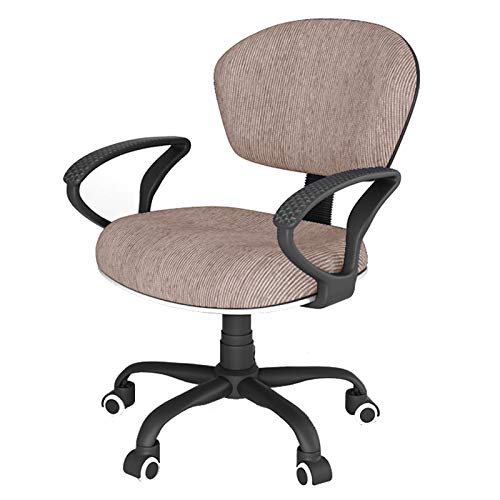 Chaise d'ordinateur pivotante et réglable en métal pour bureau