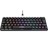 Teclado Gamer Mecânico Fortrek Gravity 65 Compact Preto Switch Outemu Red