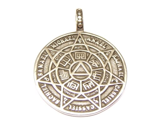 Pendentif Sept Archanges argent 925 cadeau symbolique homme et femme