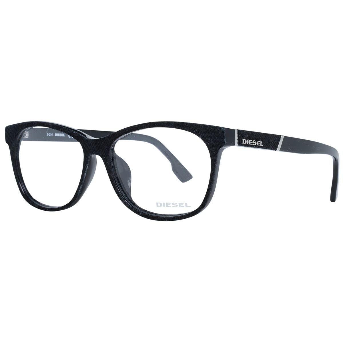 Diesel RX Glasses Frames DL5144-D 005 58-16-150 Black Denim/Asian Black, Fit