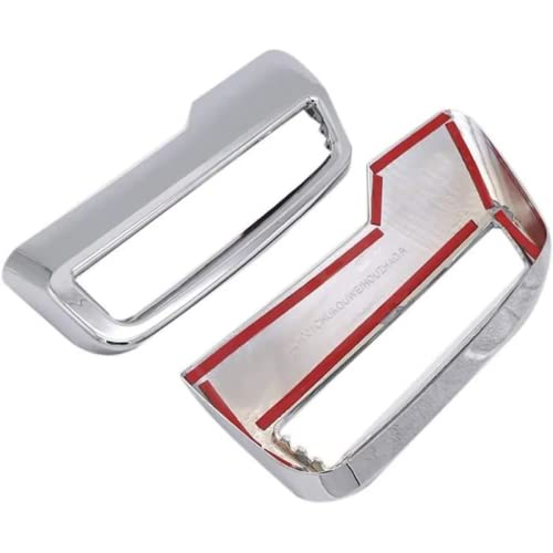 2 stks Auto Achter End Pijp Uitlaat Trim Voor Peugeot 3008 5008 2017-2019 ABS - Afbeelding 4