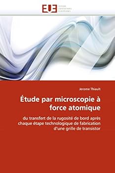 Paperback Étude Par Microscopie À Force Atomique [French] Book