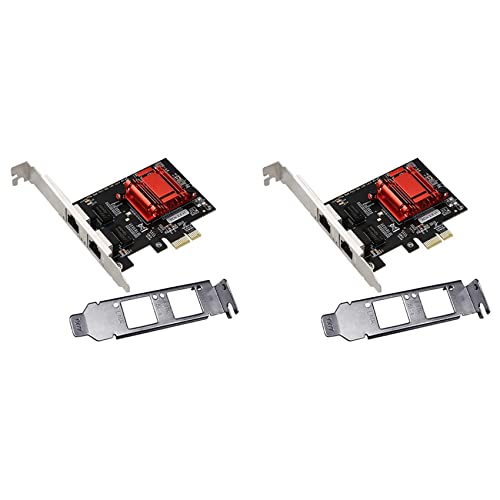 Double Port PCI Express 1000M Carte Réseau pour Éliminer les Coupures Internet