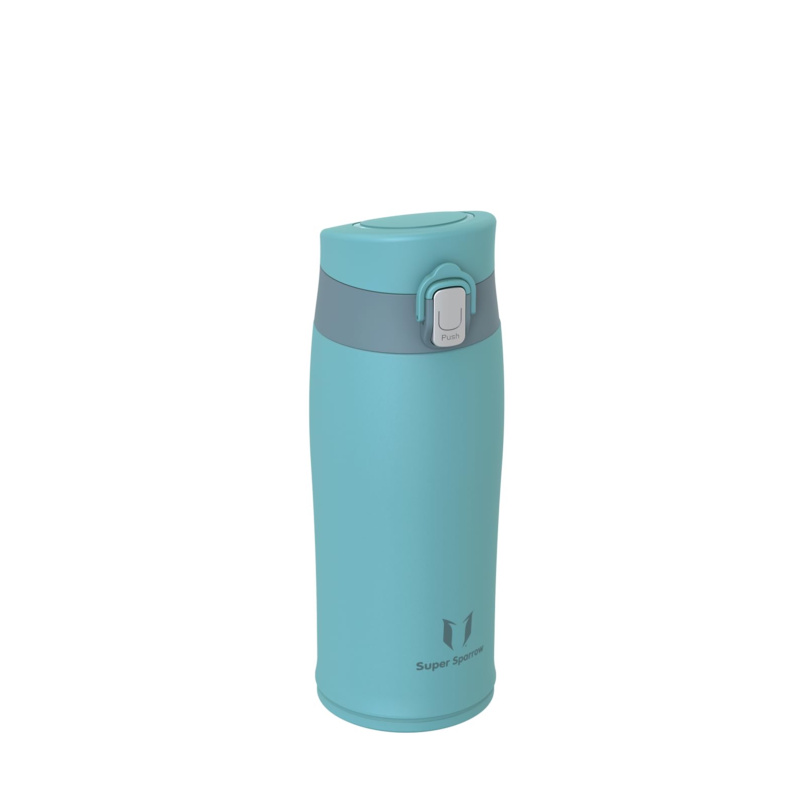 Super Sparrow Borraccia Termica, Acciaio Inox Bottiglia Termica - 350ml, 500ml, 750ml - Senza BPA Tazza Termica, Borraccia Termica per Bambini, Scuola, Sportiva, Bici, Campeggio, Palestra