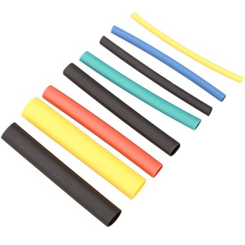 Urbest 530 Pcs 2:1 Heat Shrink Tubing Tube Sleeving Wrap Cable Wire 5 Color 8 Size (530Pcs Heat Shrink Tube) #TOP2