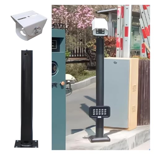 Supporto di sicurezza regolabile per telecamere di sorveglianza parcheggio, con giunto universale