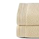 Top Towel - Premium - Große Badetücher - Badetücher - 2 Handtücher - 50 x 100 cm - 100% Baumwolle - 600 Gramm - Naturlich