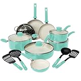 COOCK 19-teiliges Induktions-Kochset – Premiumqualität – Recyceltes...