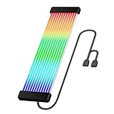 Tiras de luces LED RGB: 108 cuentas, ordenador