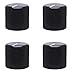 4 Pack Universal Potentiometer Pot Knobs, 1/4