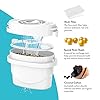 Aqua Optima Cartuccia Filtro, confezione da 3 Evolve+ (fornitura per 3 mesi), compatibile con Brita Maxtra+ e PerfectFit, sistema di filtraggio a 5 fasi che riduce cloro, calcare e altre impurità #4