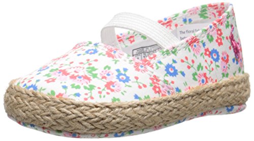 Ralph Lauren Layette Bowman Espadrille (Infant/Toddler), White Floral, 3 M US Infant